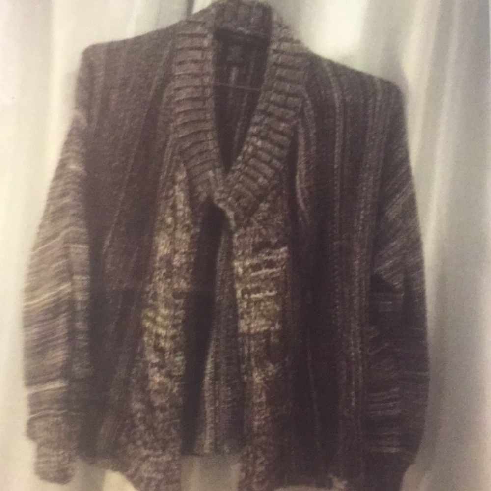 Calvin Klein open cardigan sweater size S/P/CH